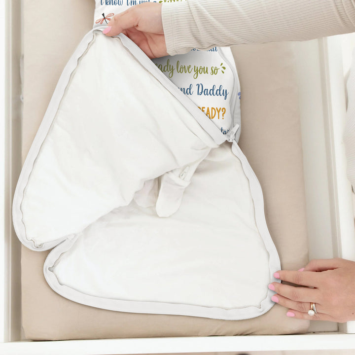 Custom Elephant Sleep Bag 1.0 TOG - Baby Shower Gift