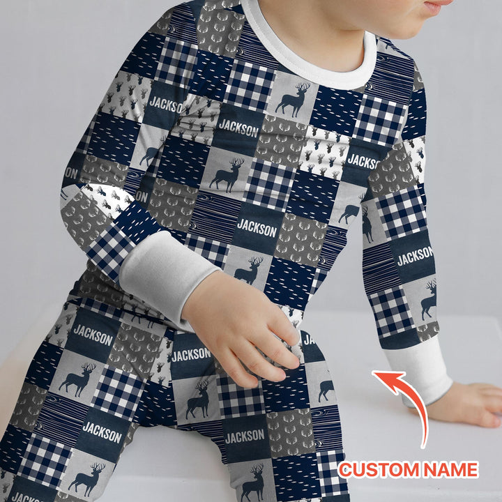 Dad’s Hunting Buddy Two Piece Long Sleeve Pajama Set