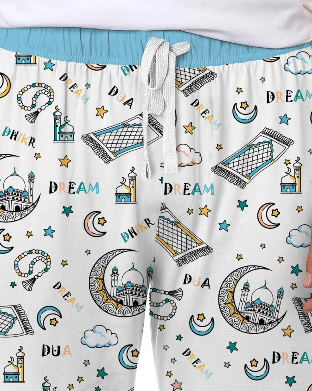 Dua, Dhikr, Dream Matching Family Men's Pajama Set