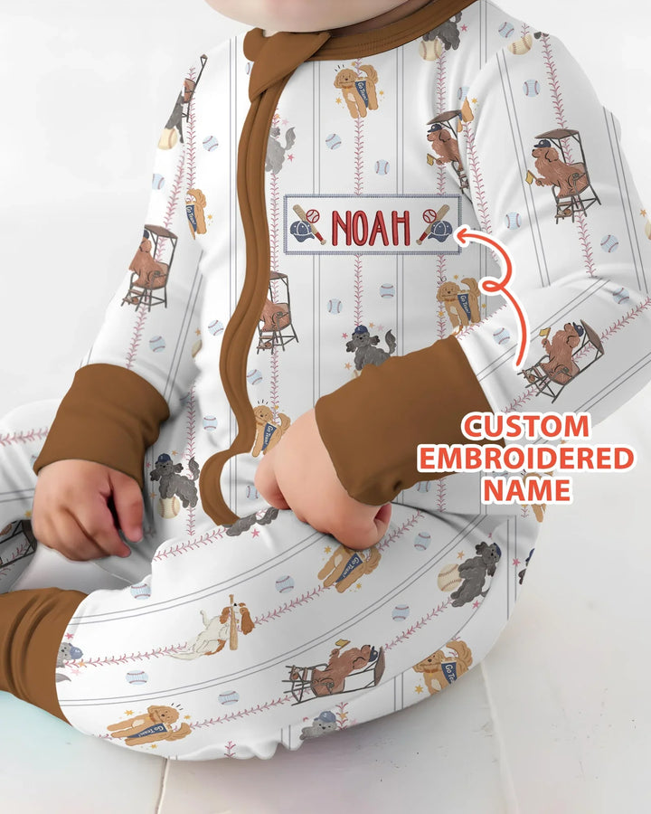 Gerippte Babykleidung mit individuellem Foto - Weich &amp; Skizzenhaft