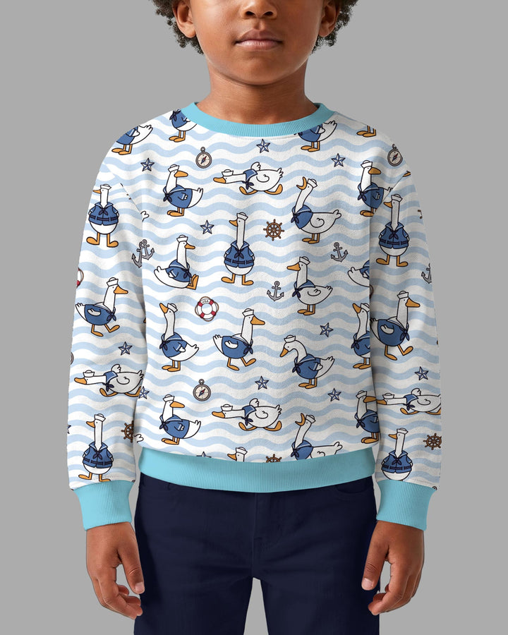 Sudadera de cuello redondo Bamboo Template