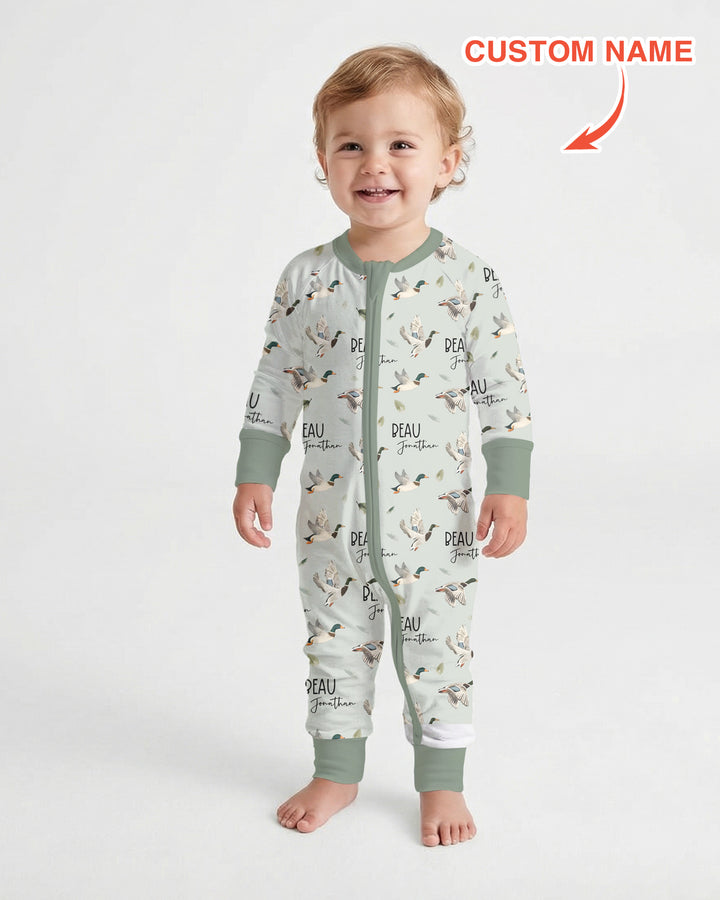 Custom Name Mallard Duck Convertible Zippy