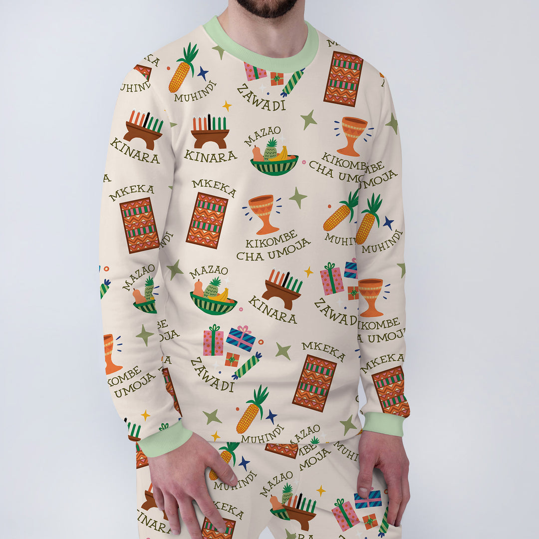 Kwanzaa Spirit Men's Pajama Set