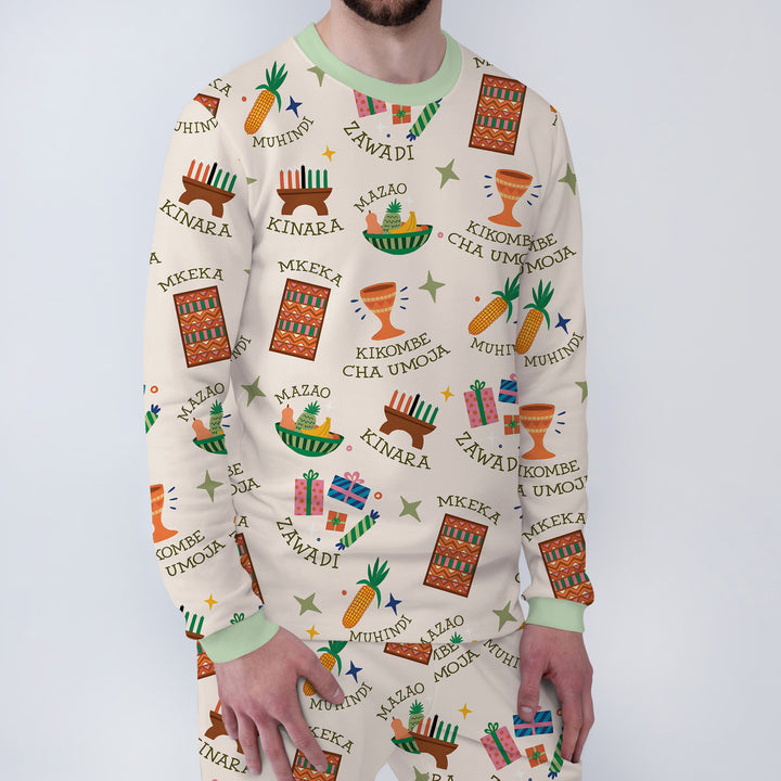 Kwanzaa Spirit Men's Pajama Set