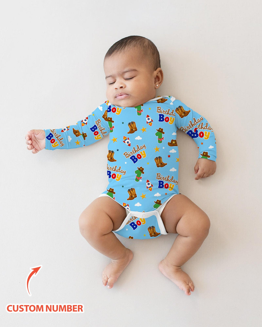 Gerippte Babykleidung mit individuellem Foto - Weich &amp; Skizzenhaft