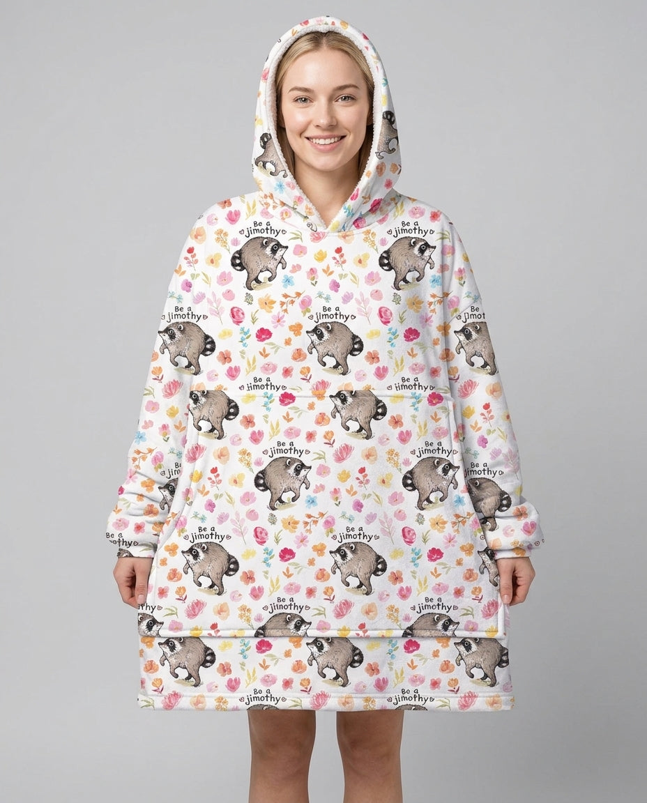 Be A Jimothy Family Matching Bamboo Blanket Hoodie