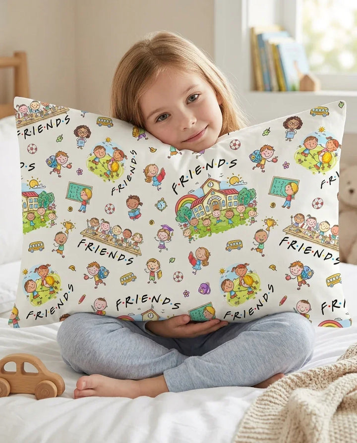 School Friends Forever Bamboo Pillow Case