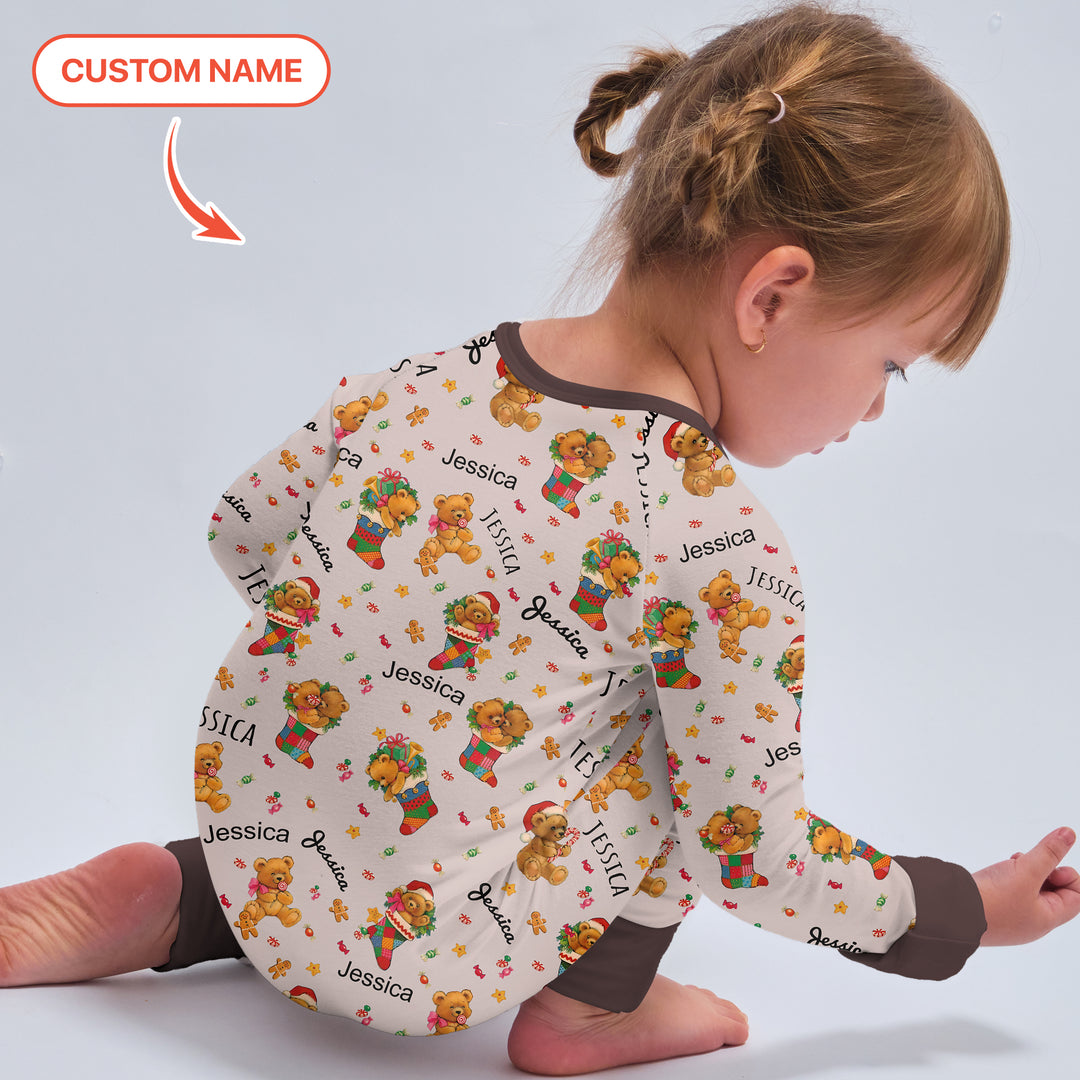 Gerippte Babykleidung mit individuellem Foto - Weich &amp; Skizzenhaft
