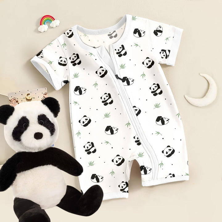 Panda Teddy Bear Bamboo Sleepwear for Baby