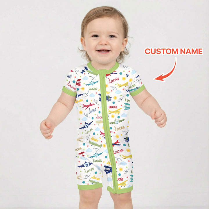 Custom Name Air Transport Shorty Zippy