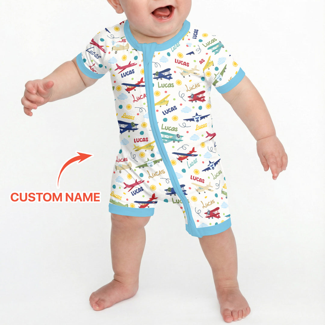 Custom Name Air Transport Shorty Zippy