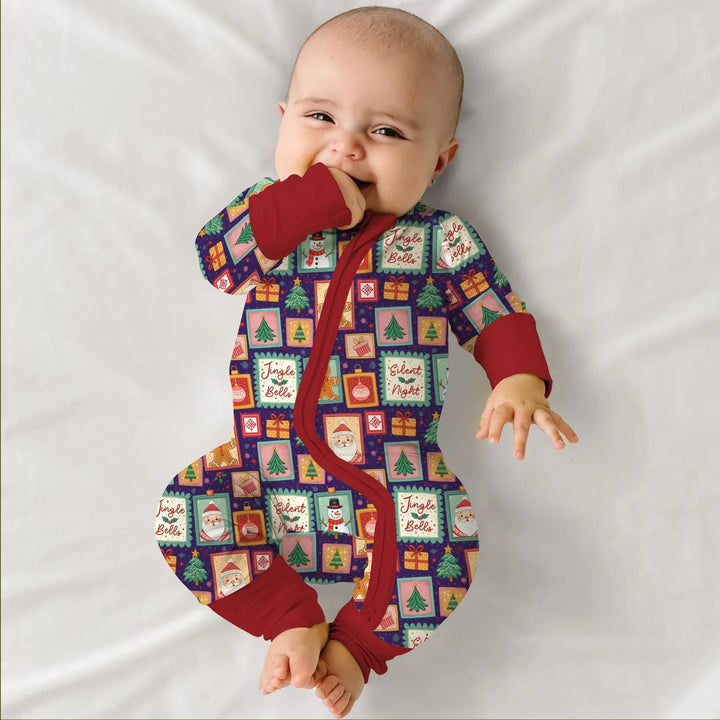 Gerippte Babykleidung mit individuellem Foto - Weich &amp; Skizzenhaft