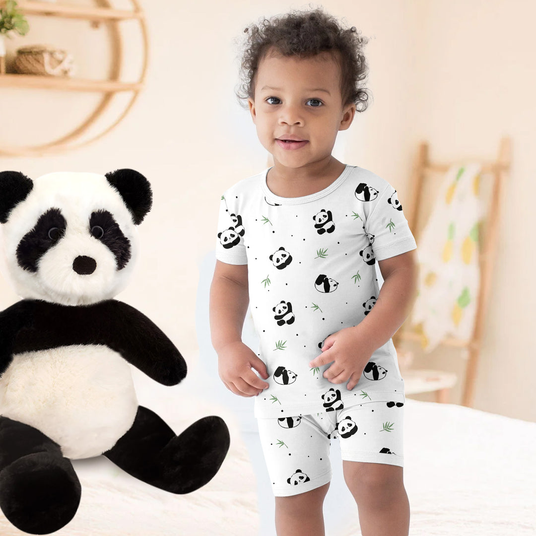 Panda Teddy Bear Bamboo Sleepwear for Baby