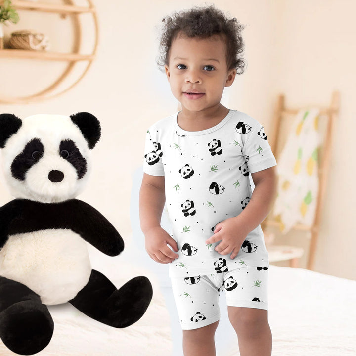 Panda Teddy Bear Bamboo Sleepwear for Baby