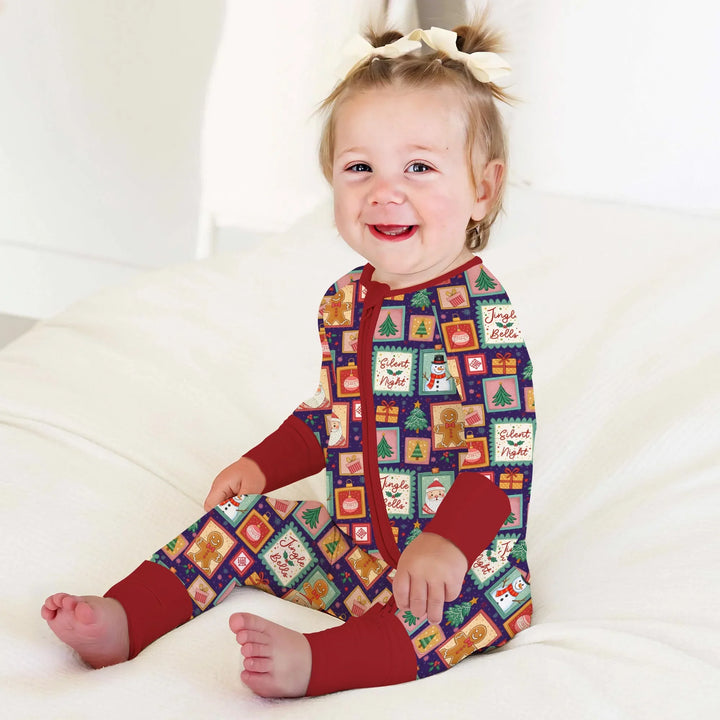 Gerippte Babykleidung mit individuellem Foto - Weich &amp; Skizzenhaft