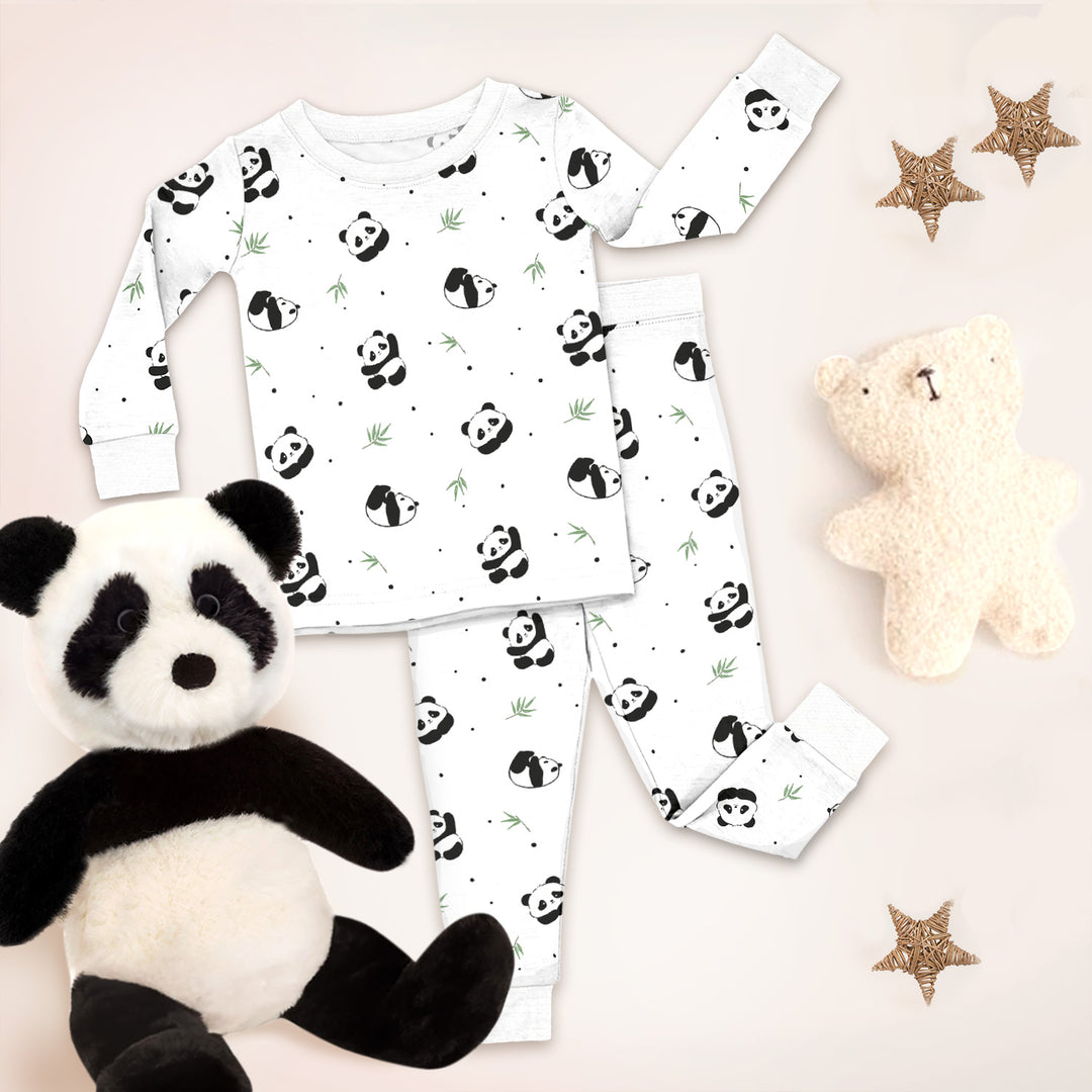 Panda Teddy Bear Bamboo Sleepwear for Baby