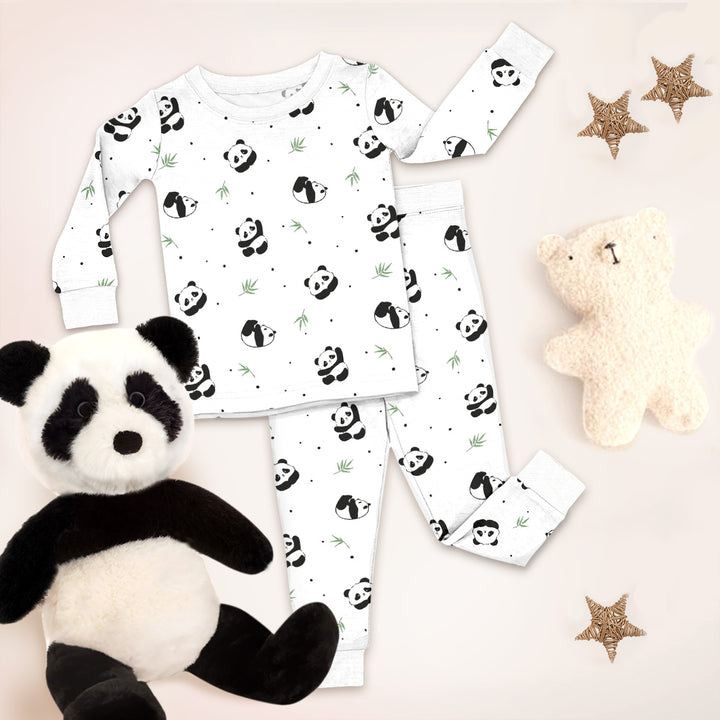 Panda Teddy Bear Bamboo Sleepwear for Baby