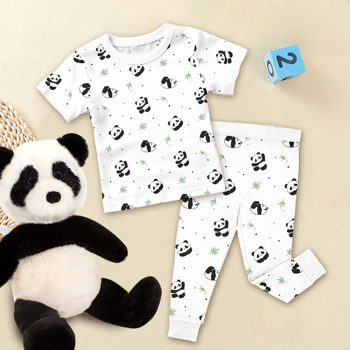 Panda Teddy Bear Bamboo Sleepwear for Baby