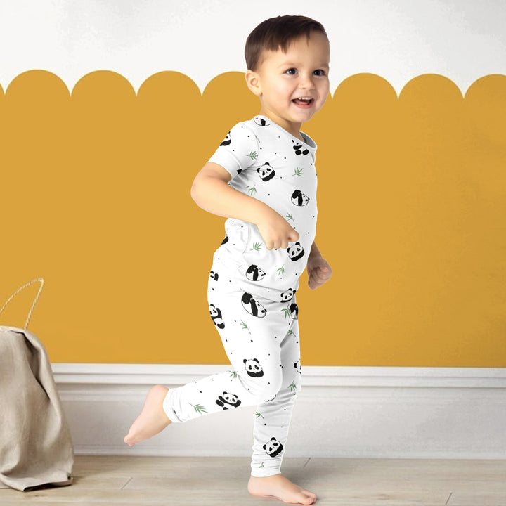 Panda Teddy Bear Bamboo Sleepwear for Baby