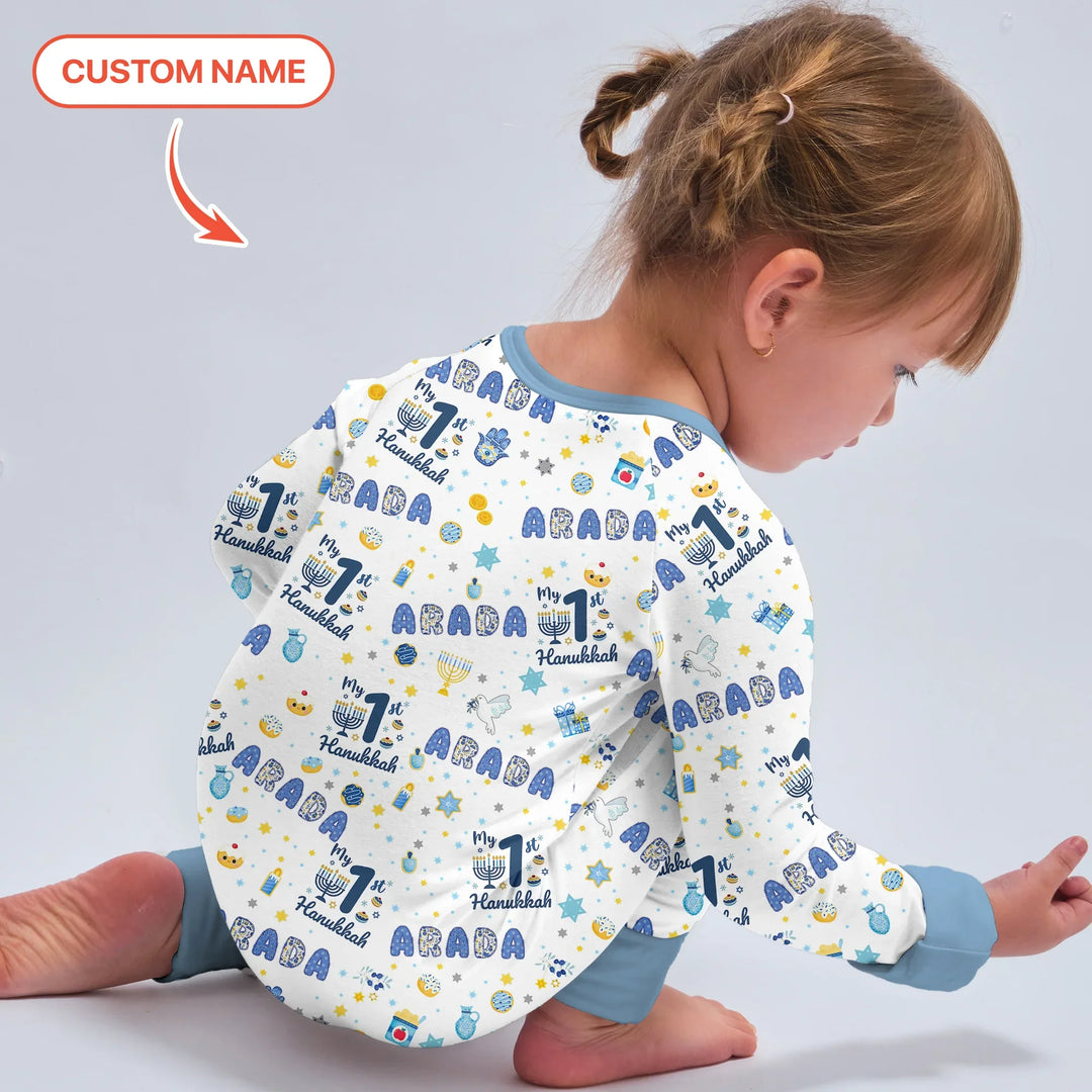 Gerippte Babykleidung mit individuellem Foto - Weich &amp; Skizzenhaft