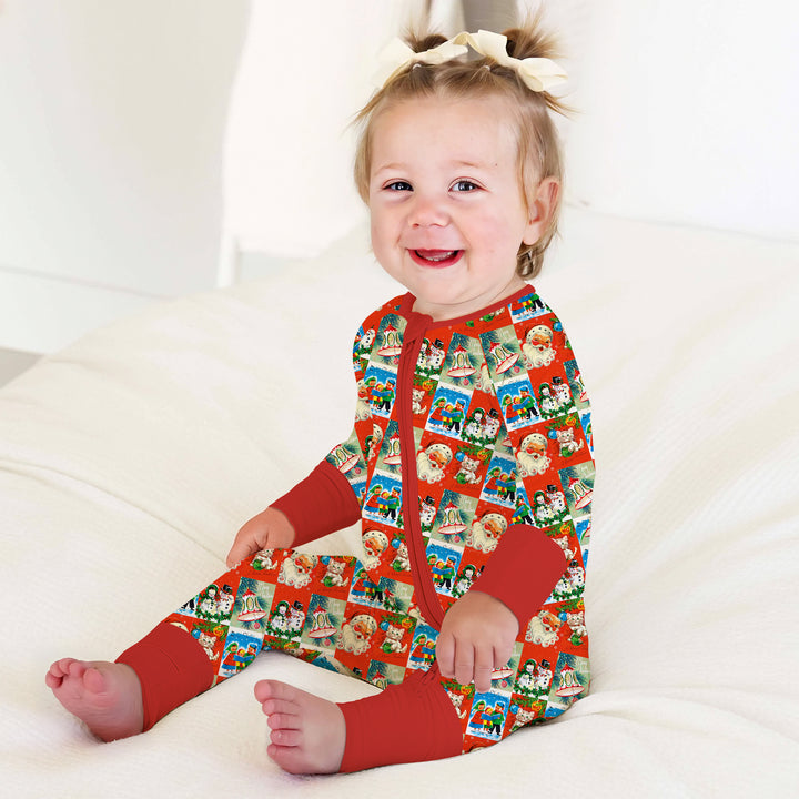 Vintage Holiday Joy Convertible Zippy