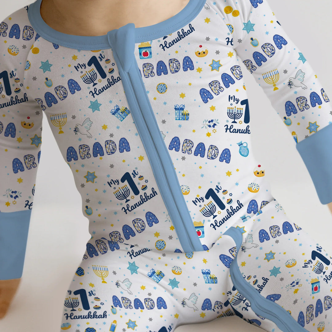 Gerippte Babykleidung mit individuellem Foto - Weich &amp; Skizzenhaft