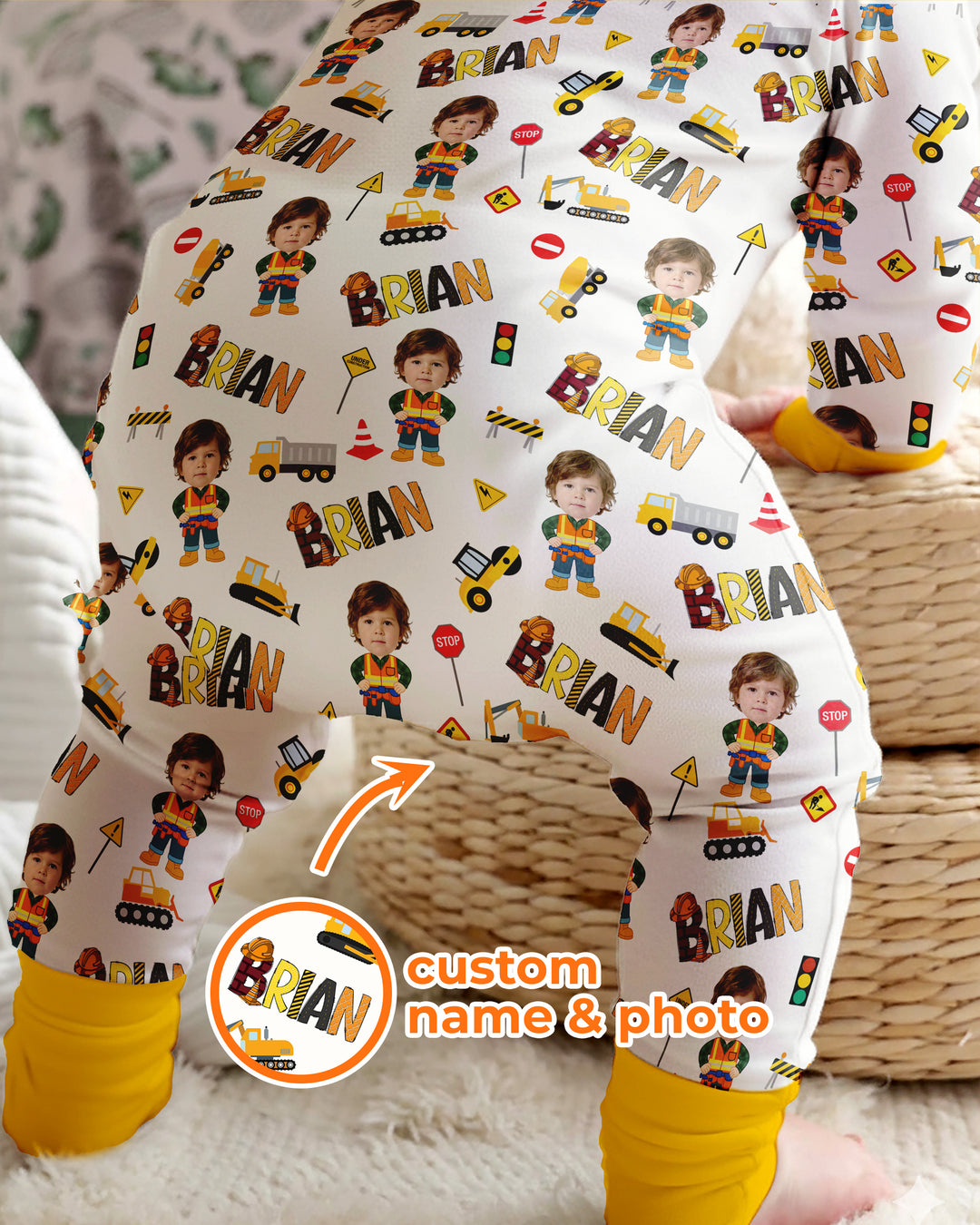 Custom Photo Doodle Little Builder Convertible Zippy