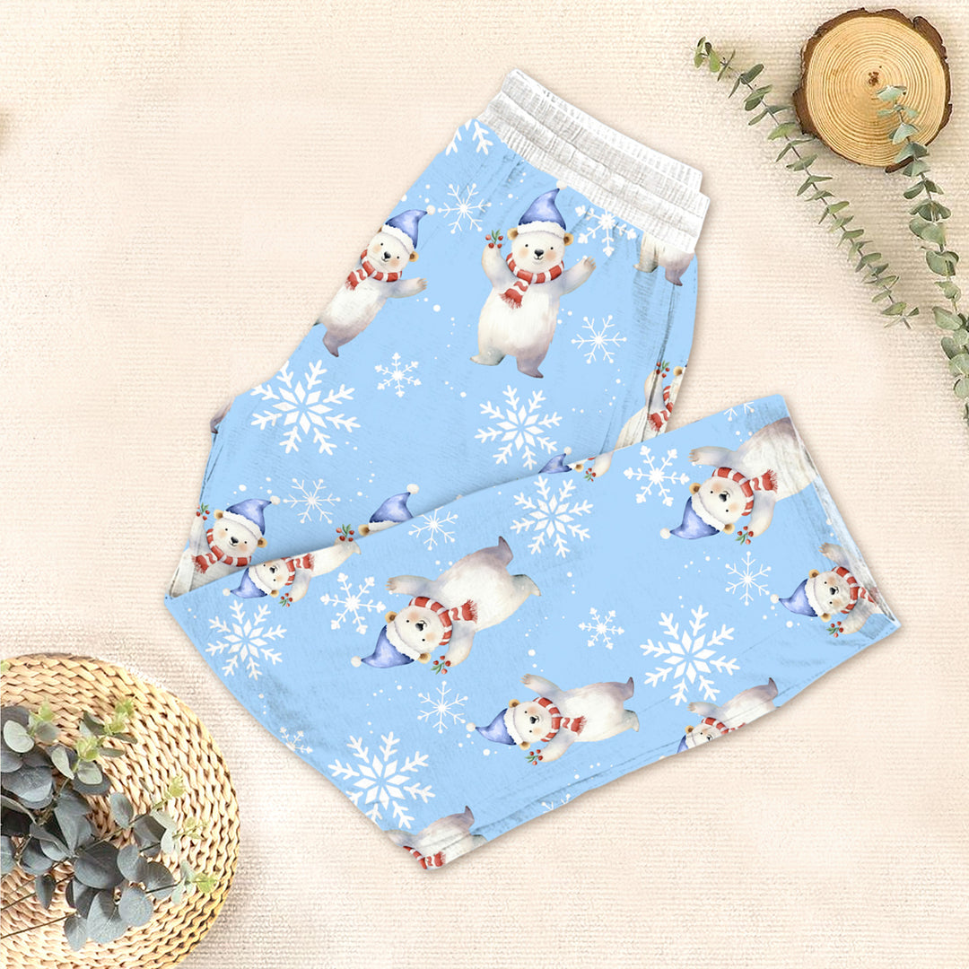 Bamboo Snowflakes and Polar Bears Outfit for Kids – Warm and Playful