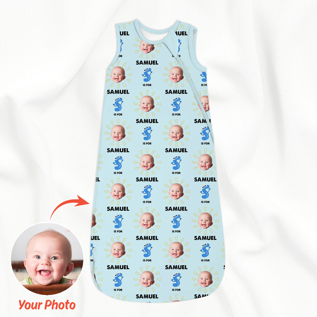 Alphabet Custom Name And Photo Sleep Bag 1.0 TOG