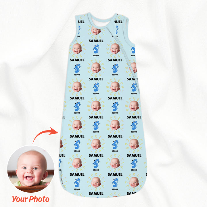 Alphabet Custom Name And Photo Sleep Bag 1.0 TOG