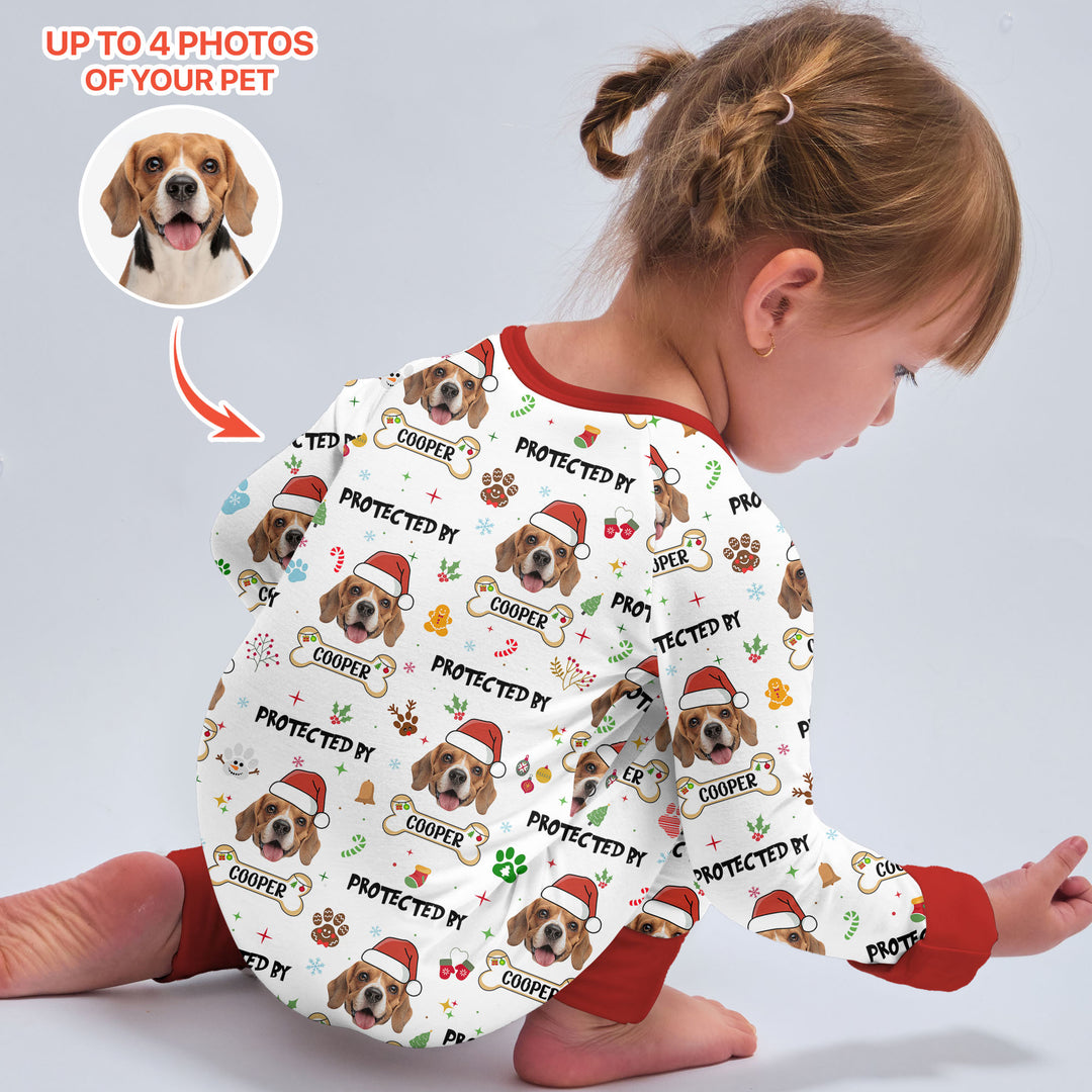 Gerippte Babykleidung mit individuellem Foto - Weich &amp; Skizzenhaft