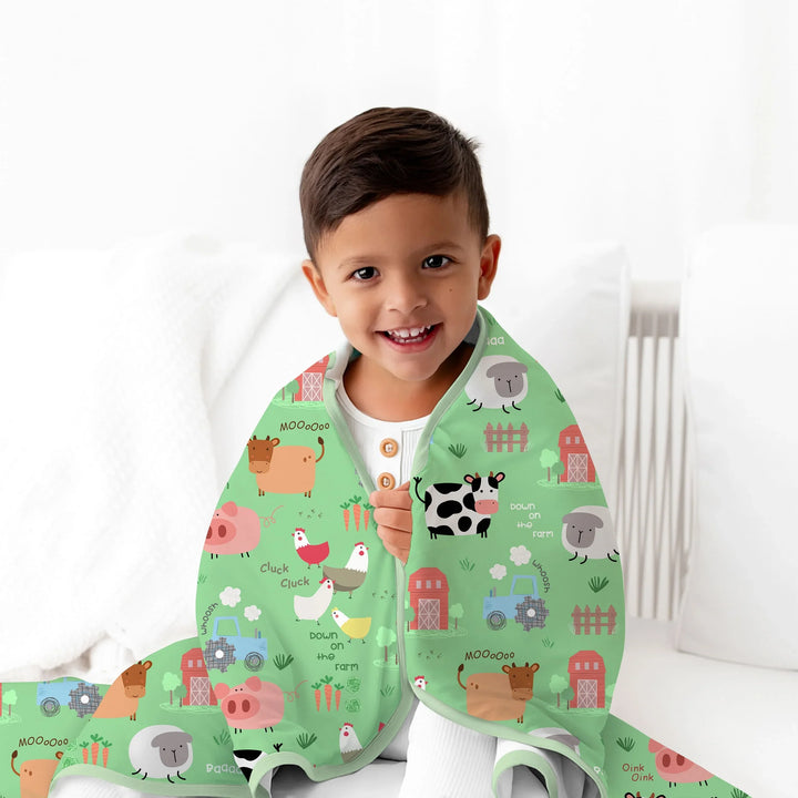 Farm Yard  Toddler Blanket