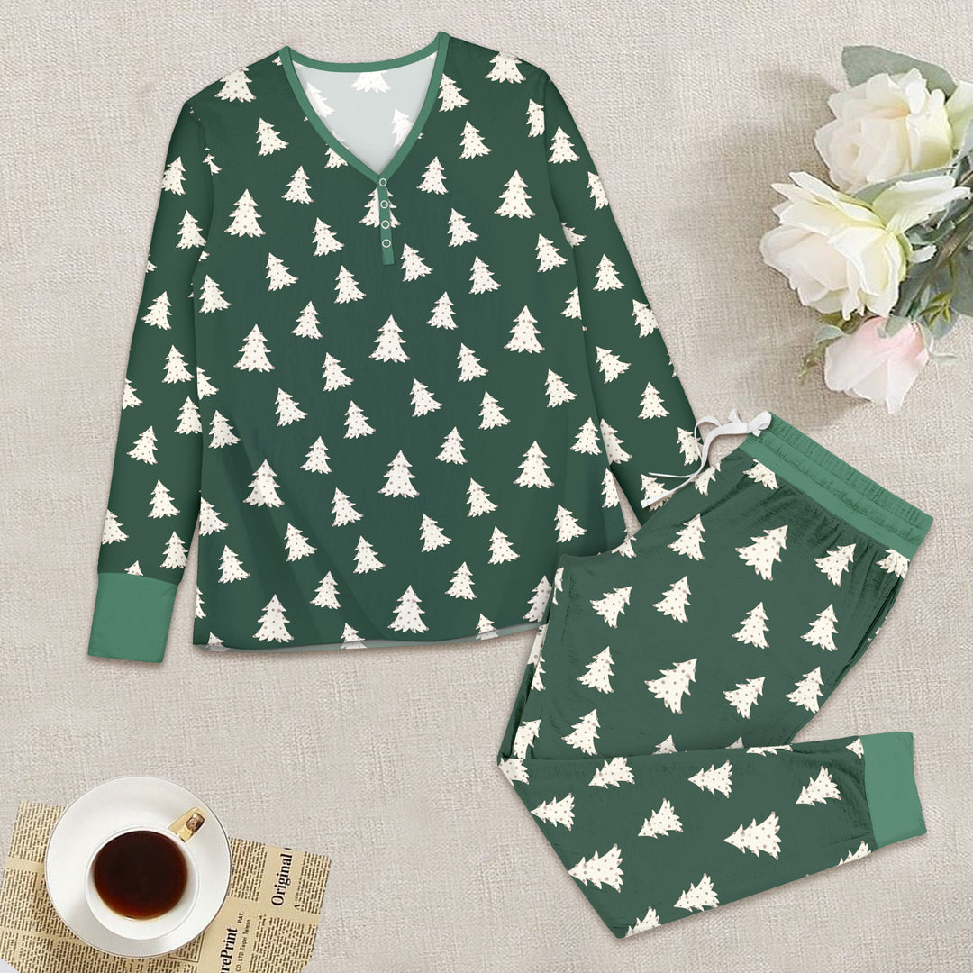 Bamboo Christmas Trees Outfit for Women – Cozy and Elegant