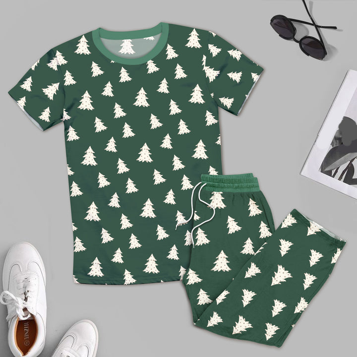 Bamboo Christmas Trees Outfit for Men – Festive and Comfortable