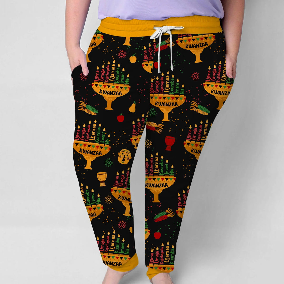 Happy Kwanzaa Men's Pajama Set