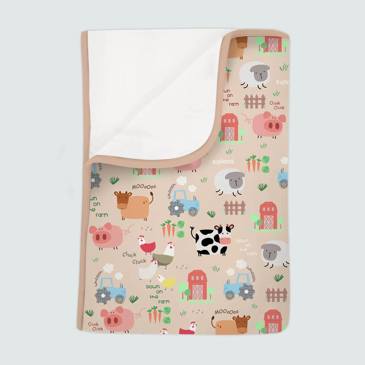 Farm Yard  Toddler Blanket
