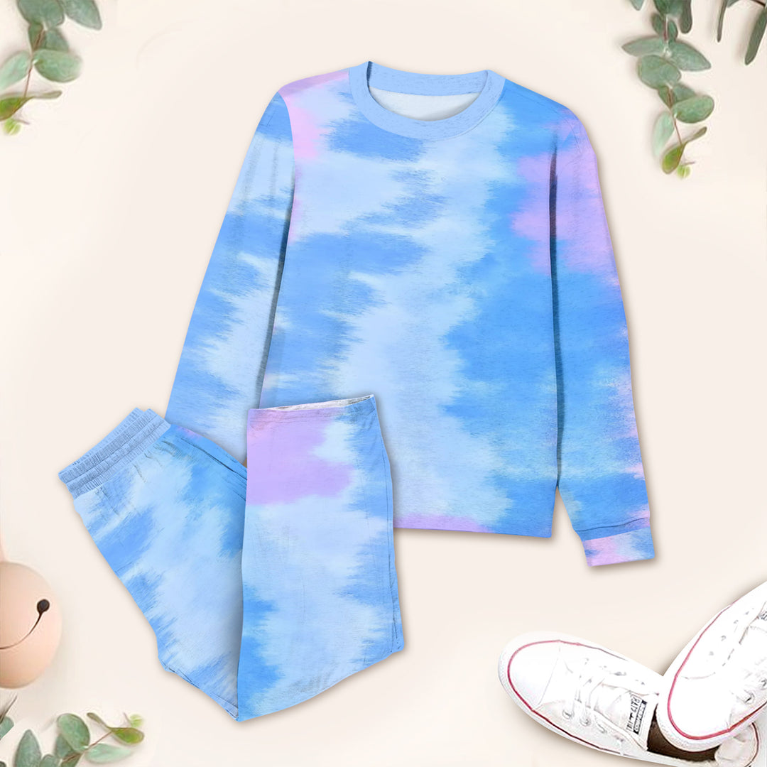 Bamboo Purple Watercolor Outfit for Kids – Light and Comfortable