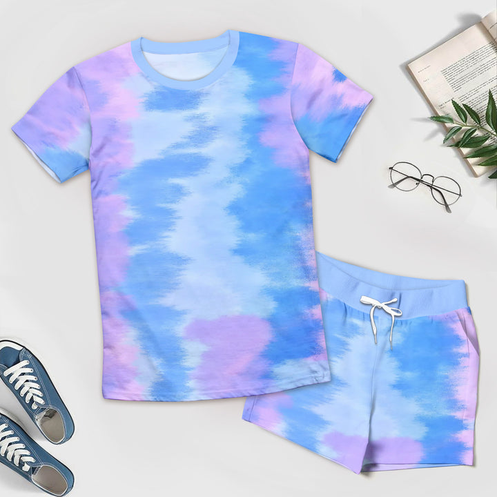 Bamboo Purple Watercolor Outfit for Men – Relaxed and Stylish