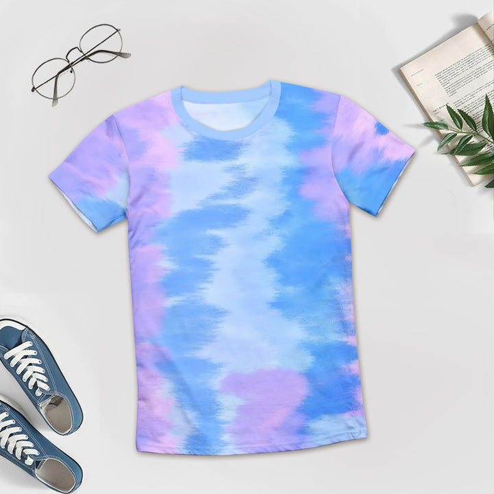 Bamboo Purple Watercolor Outfit for Men – Relaxed and Stylish