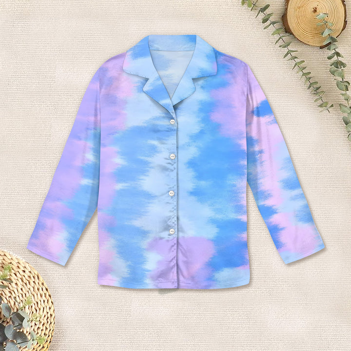 Bamboo Purple Watercolor Outfit for Kids – Light and Comfortable