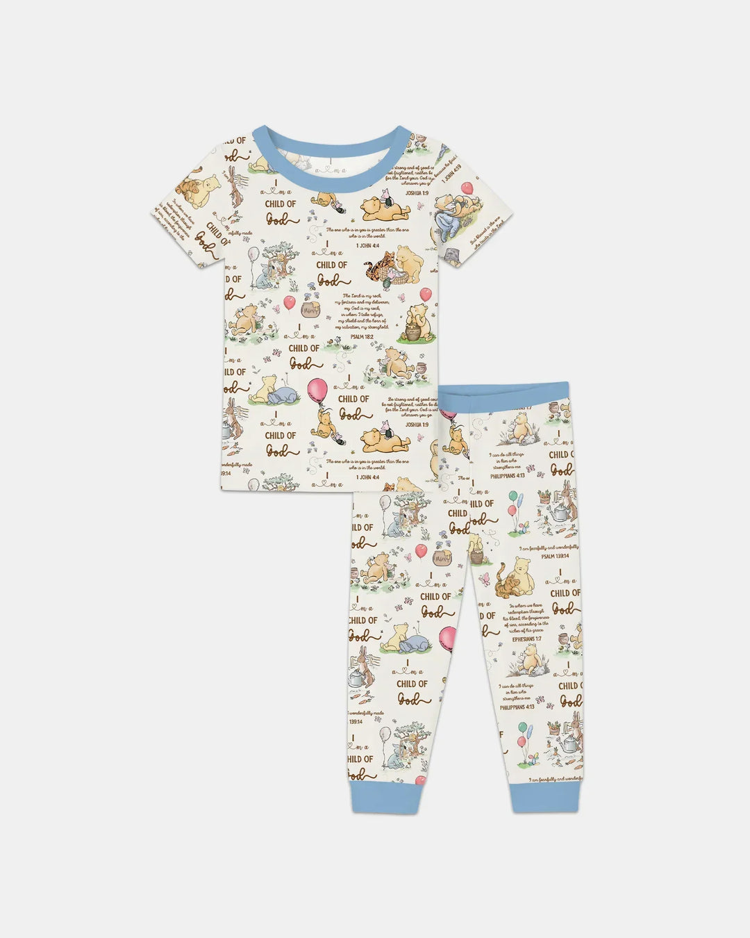 Child of God Whimsy Woodland Two Piece Short Sleeve Pajama Set