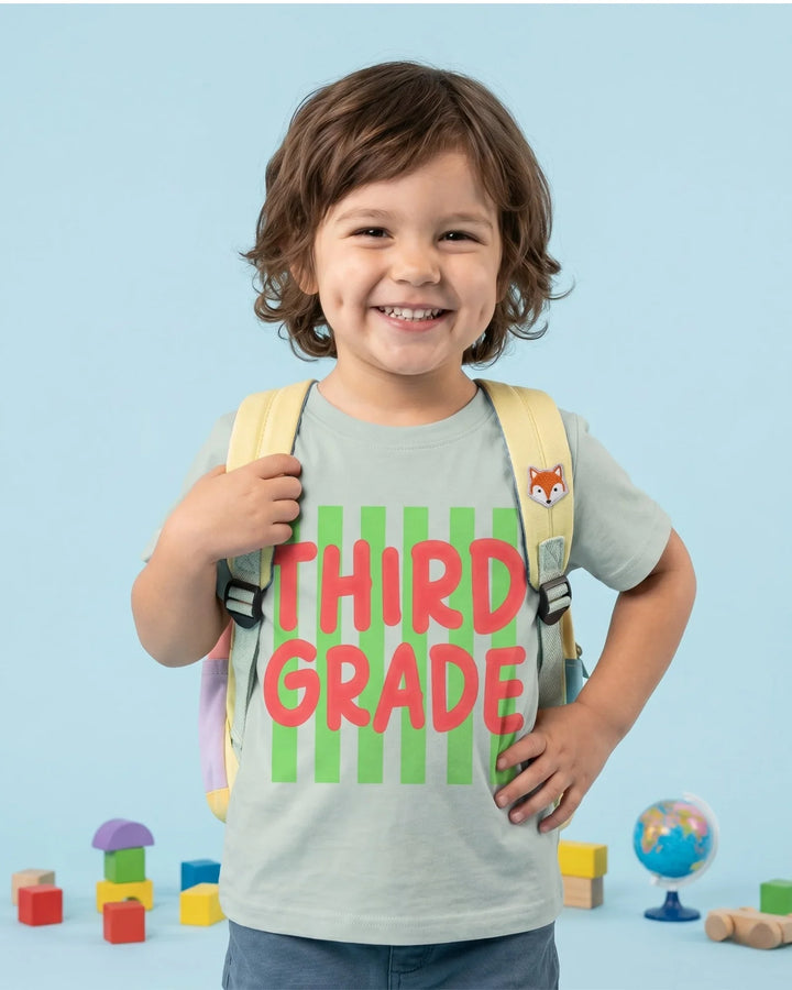 Custom Grade Level Bamboo Crewneck T-Shirt
