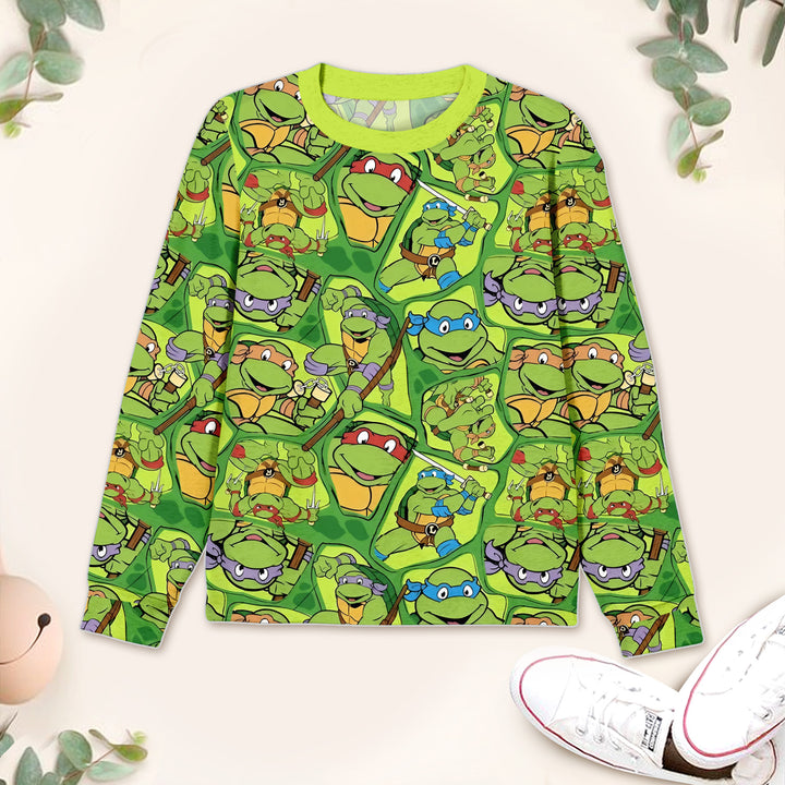 Bamboo Turtle Power Outfit for Kids – Playful and Comfortable