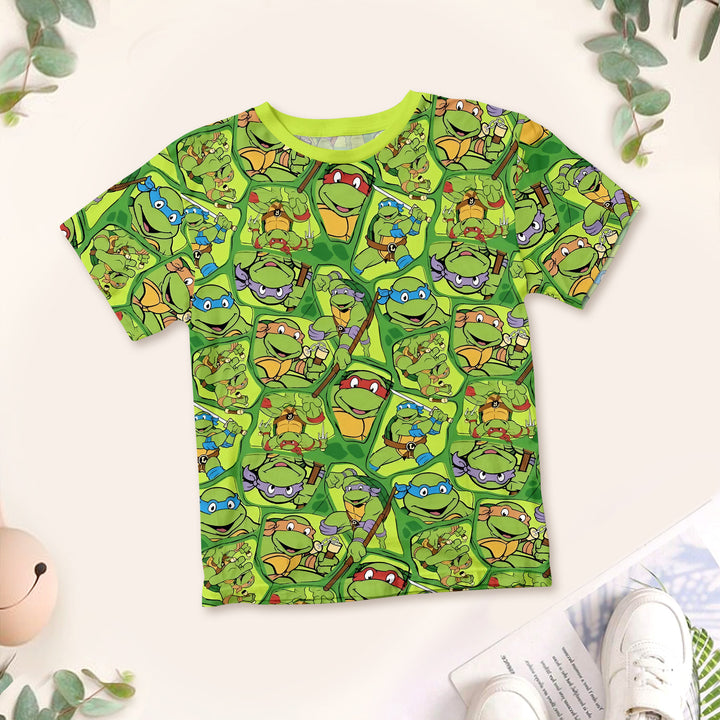 Bamboo Turtle Power Outfit for Kids – Playful and Comfortable