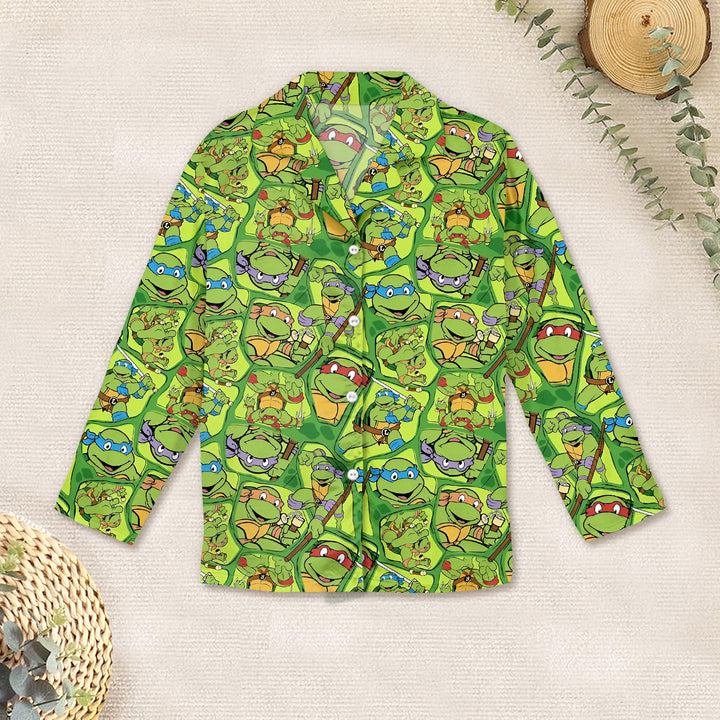 Bamboo Turtle Power Outfit for Kids – Playful and Comfortable