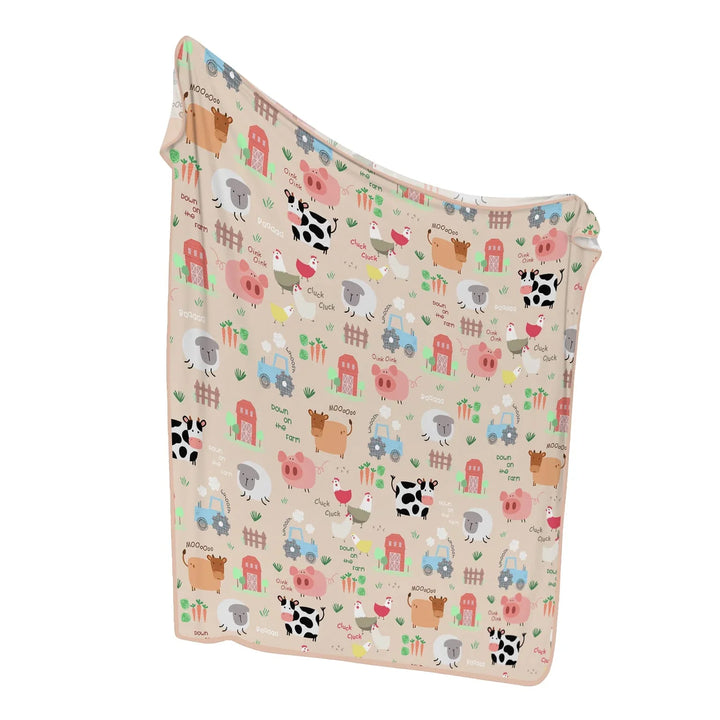 Farm Yard  Toddler Blanket