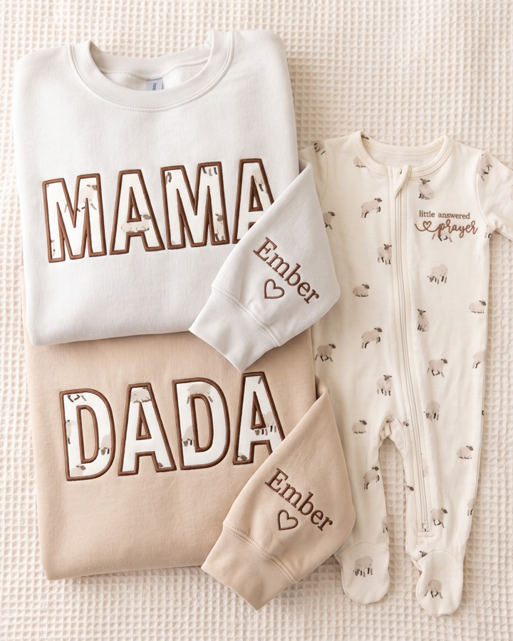 Plantilla de Sudadera de Cuello Redondo de Bambú para Mujer