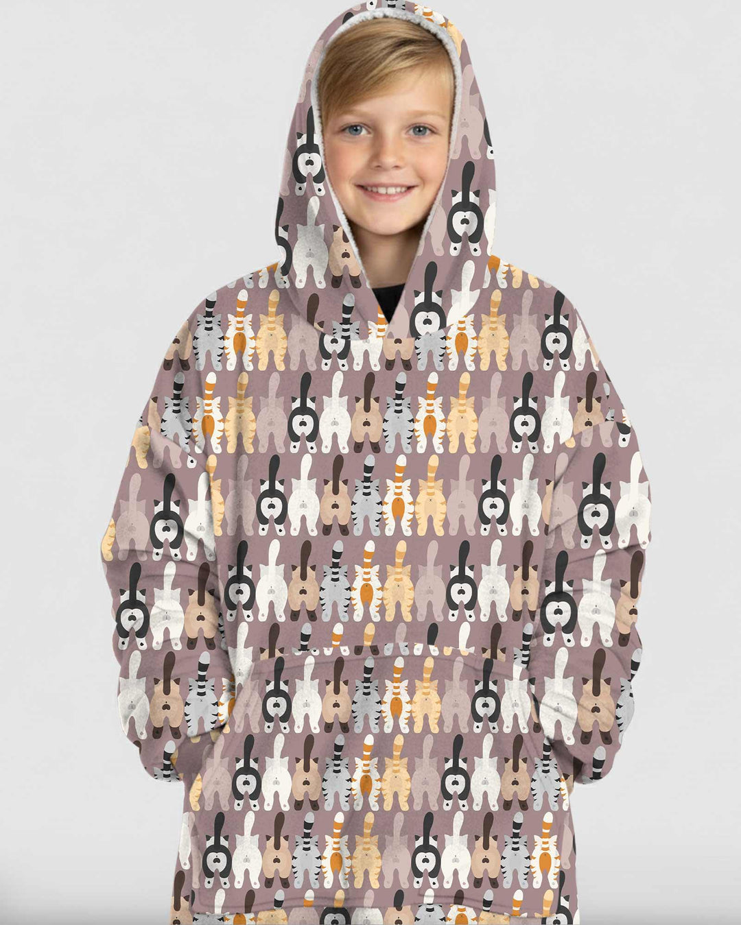 Cheeky Tails Bamboo Blanket Hoodie