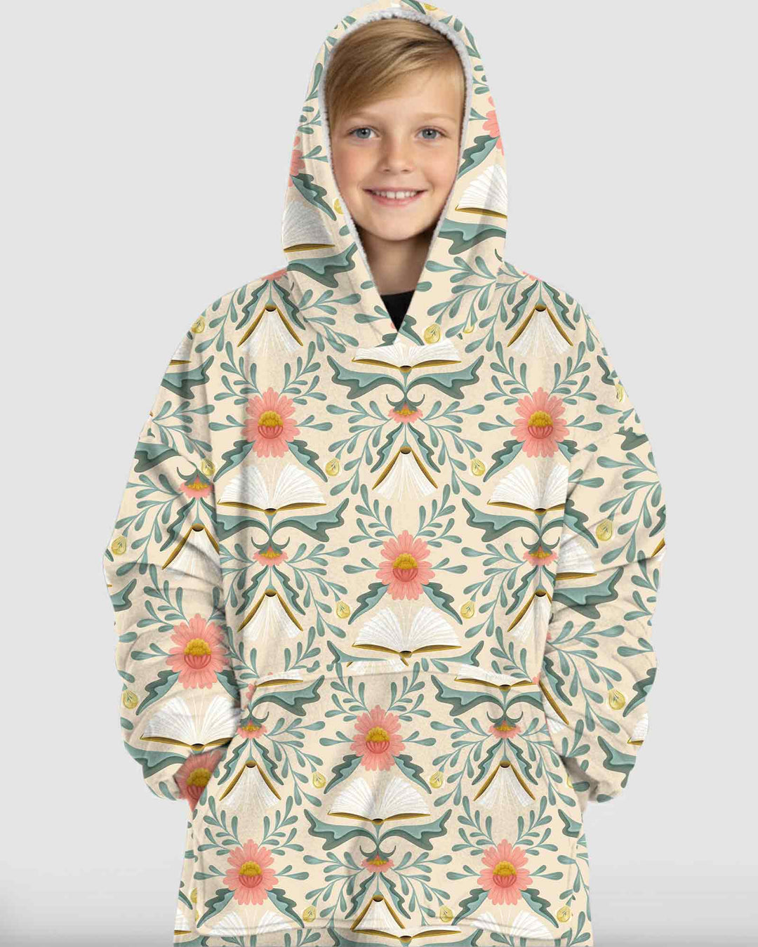 Blooming Stories Bamboo Blanket Hoodie