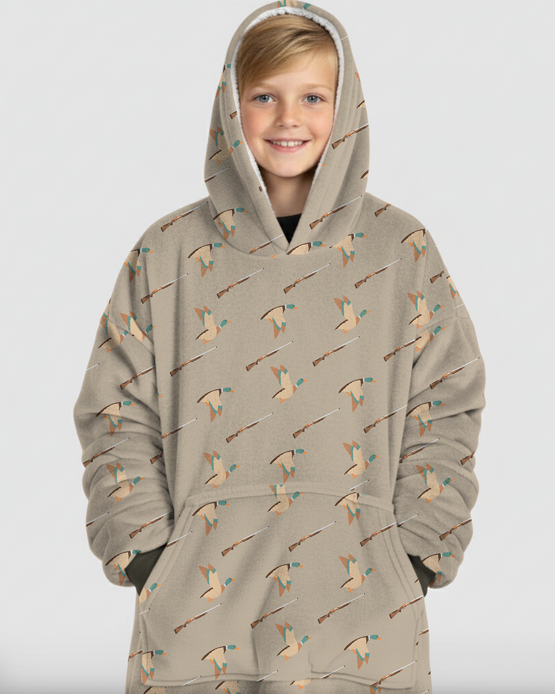Lil Duck Hunter Wearable Blanket Hoodie